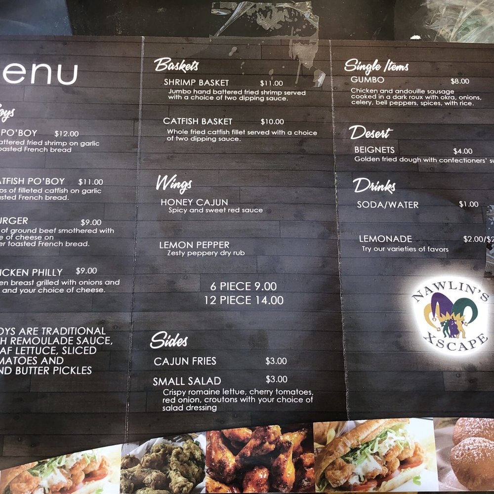 Nawlins Xscape - Menu - Food Trucks Near Me - Virginia Beach, Virginia Nawlins Xscape - Menu - Food Trucks Near Me - Virginia Beach, Virginia