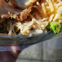 Bayshore Chevron - Before work, I decided to go and eat healthy but to only regret and throw up a salad I had bought from whom ever allowed this to be sold.