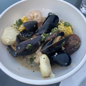 Gaslight - Seafood sancocho - Pizza Near Me - Lake George, New York