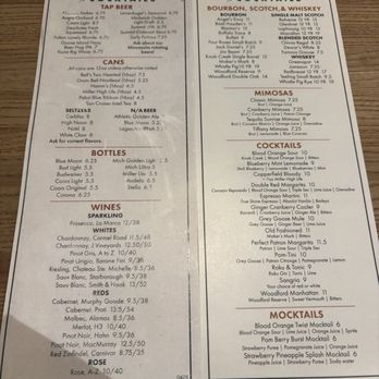 The Copperfield - Menu - Diners Near Me - Mendota Heights, Minnesota