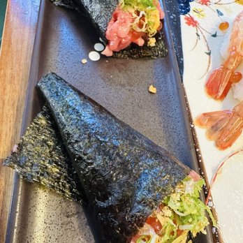 Sushi Kazoku - Toro and Uni hand roll - Japanese Near Me - San Carlos, California Sushi Kazoku - Toro and Uni hand roll - Japanese Near Me - San Carlos, California
