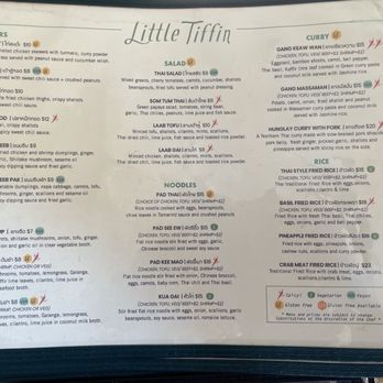 Little Tiffin - Menu - Thai Near Me - Brooklyn, New York Little Tiffin - Menu - Thai Near Me - Brooklyn, New York