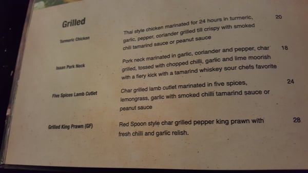 Menu photo 4 Red Spoon Thai Ryde, NSW Menu photo 4 Red Spoon Thai Ryde, NSW