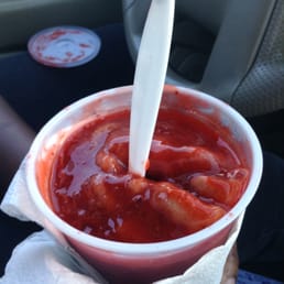 Tamarindo Mangonada.. not good! Too sour too much chili Tamarindo Mangonada.. not good! Too sour too much chili
