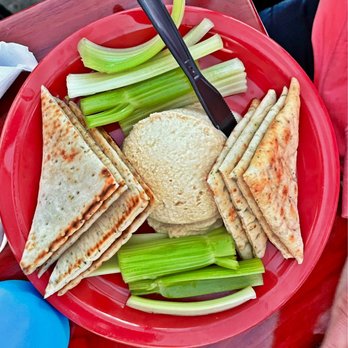 Costa Terraza - Hummus plate, not bad at all! - Tapas/Small Plates Near Me - Santa Barbara, California