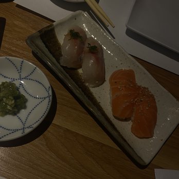 Studio Sushi - Salmon and Red Snapper Sashimi - Sushi Bars Near Me - Studio City, California Studio Sushi - Salmon and Red Snapper Sashimi - Sushi Bars Near Me - Studio City, California