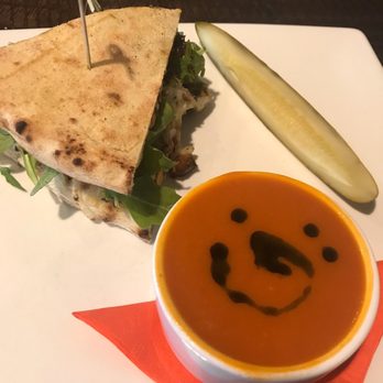Café 36 - Vegan sandwich with vegan tomato soup - New American Near Me - Kalamazoo, Michigan Café 36 - Vegan sandwich with vegan tomato soup - New American Near Me - Kalamazoo, Michigan