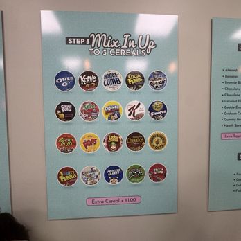 Milky Ways Cereal Bar - Kendall - Menu - step 2 - Ice Cream & Frozen Yogurt Near Me - Miami, Florida Milky Ways Cereal Bar - Kendall - Menu - step 2 - Ice Cream & Frozen Yogurt Near Me - Miami, Florida