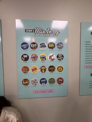 Menu photo 1 Milky Ways Cereal Bar - Kendall Miami, FL Menu photo 1 Milky Ways Cereal Bar - Kendall Miami, FL