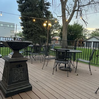 Santeramo's Pizza House - View looking out on patio - Italian Near Me - Greeley, Colorado Santeramo's Pizza House - View looking out on patio - Italian Near Me - Greeley, Colorado