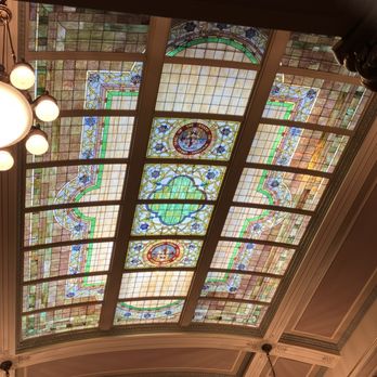 Wyoming State Capitol - State Senate Chamber Ceiling - Landmarks & Historical Buildings Near Me - Cheyenne, Wyoming
