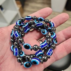 The Purple Mandrake - Evil eye protection bracelets