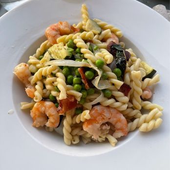 Po House - Shrimp pasta! Delicious! - Seafood Near Me - Avon, North Carolina