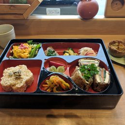 Vegan bento box, fantastic! Vegan bento box, fantastic!