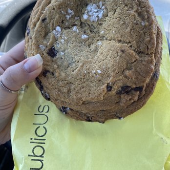 PublicUs - Chocolate chip cookie with salt sprinkles - Coffee & Tea Near Me - Las Vegas, Nevada PublicUs - Chocolate chip cookie with salt sprinkles - Coffee & Tea Near Me - Las Vegas, Nevada