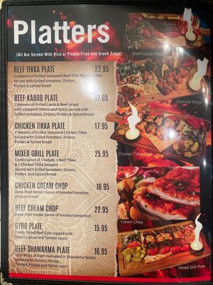 Menu photo 3 Charcoal House La Mesa, CA