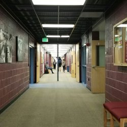 Community College Of Aurora - Hallways feel a bit dark... I blame the paint.