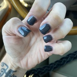 Acrylic nail fill and color
