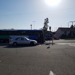 Hollywood Bowl park & ride - Designated departure area