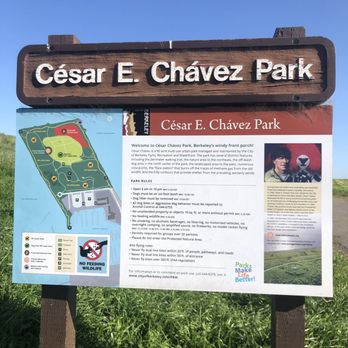 Cesar Chavez Park - Park sign - Parks Near Me - Berkeley, California