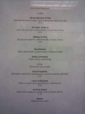 Menu photo 2 Seattle Central Culinary Arts Cafe, Bakery and Restaurant Seattle, WA Menu photo 2 Seattle Central Culinary Arts Cafe, Bakery and Restaurant Seattle, WA
