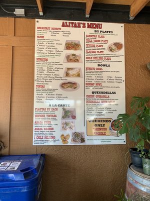 Menu photo 3 Aliyah's Kitchen and Grill  Templeton, CA