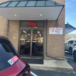 CK Nails & Spa - Outside of the building