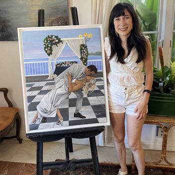 Paint for a Purpose - Wedding painting - Paint & Sip Near Me