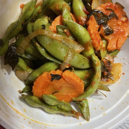 Spicy edamame