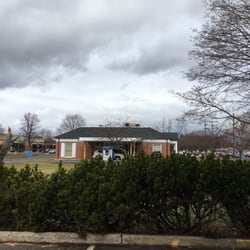Webster Bank - View from the Mobil station next door.