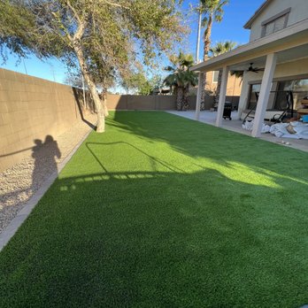 Alpha Turf - Backyard turf install in Gilbert AZ - Artificial Turf Near Me Alpha Turf - Backyard turf install in Gilbert AZ - Artificial Turf Near Me