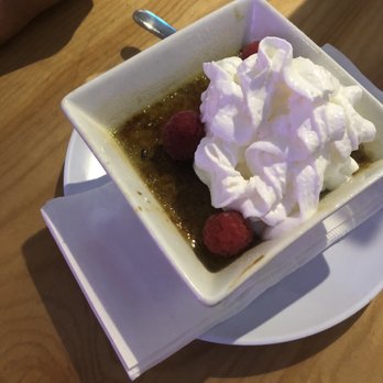 GoBistro - Green tea creme brulee = clumpy texture inside - Sushi Bars Near Me - Hollywood, Florida