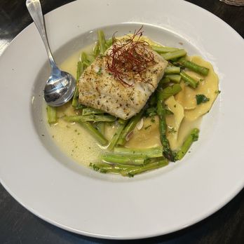 The District Bistro - Black Cod with Lobster Ravioli - Beer, Wine & Spirits Near Me - Sandpoint, Idaho The District Bistro - Black Cod with Lobster Ravioli - Beer, Wine & Spirits Near Me - Sandpoint, Idaho