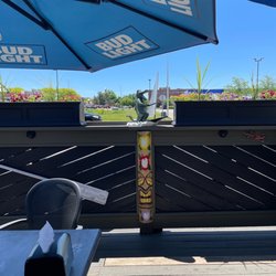 Spunkmeyers Pub and Grill - Fun bar decor on the patio!
