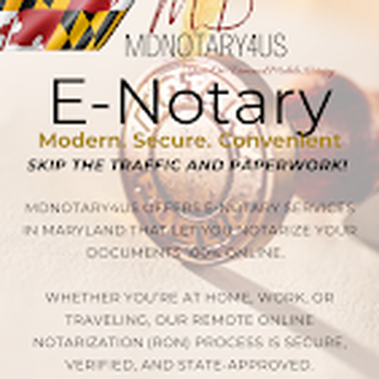 MD Notary 4 Us - E-Notary Image - Notaries Near Me - Belcamp, Maryland MD Notary 4 Us - E-Notary Image - Notaries Near Me - Belcamp, Maryland