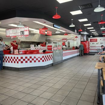Five Guys - Interior - Burgers Near Me - Naples, Florida