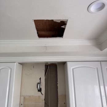 Matthew's Plumbing - Drywall that needed to be opened to run the gas line - Plumbing Near Me Matthew's Plumbing - Drywall that needed to be opened to run the gas line - Plumbing Near Me