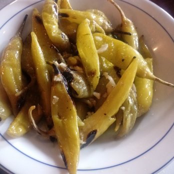 Gaststätte Akropolis - Gegrillte Peperoni mit Knoblauch - Greek Near Me - Springe, NI