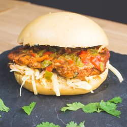 Bao Shelter - Chicken Thai Bao burger