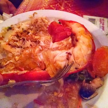 Jitlada - The GIANT prawns in the Prawn Shrimp Glass Noodle - 4 stars (Saturday dinner 2015-01-17) - Thai Near Me - Los Angeles, California