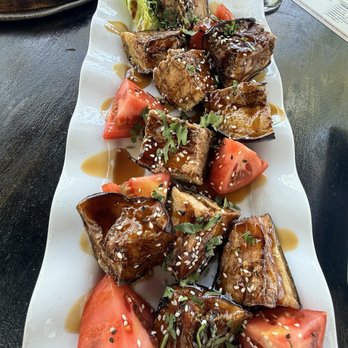 Oasis Mediterranean Cuisine - Eggplants salad - Mediterranean Near Me - Key West, Florida Oasis Mediterranean Cuisine - Eggplants salad - Mediterranean Near Me - Key West, Florida
