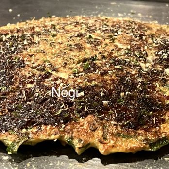 Yaki Yaki Miwa - Miwa Special Negiyaki was somewhat salty and over grilled - Teppanyaki Near Me - Honolulu, Hawaii Yaki Yaki Miwa - Miwa Special Negiyaki was somewhat salty and over grilled - Teppanyaki Near Me - Honolulu, Hawaii