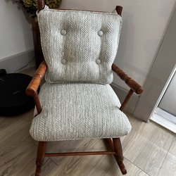 Cervantes Furniture Upholstery - Antique child Rocking Chair