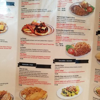 Mister Steer - Menu3 - Burgers Near Me - Montreal, Quebec