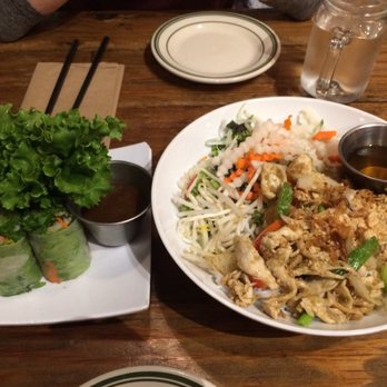 Meekong Kitchen - Huge vermicelli bowl with fresh tofu spring rolls. - Vietnamese Near Me - Seattle, Washington