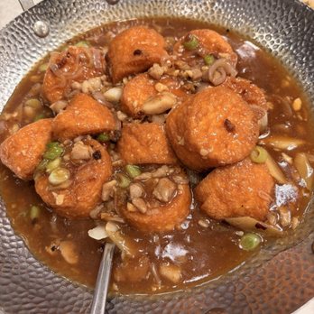 Canton House - H2. Japanese Egg Tofu with Minced Pork Hot Pot - Dim Sum Near Me - Duluth, Georgia