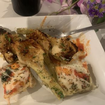 Filomena's - Roasted artichoke hearts delicious !!! - Italian Near Me - Franklin Square, New York