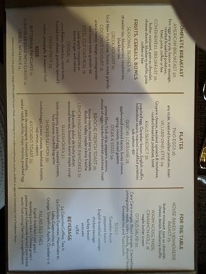 Menu photo 1 Villard Restaurant New York, NY Menu photo 1 Villard Restaurant New York, NY