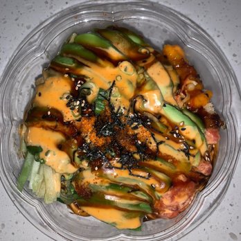 Poke Fish - Make Create Your Own - Poke Near Me - Ann Arbor, Michigan
