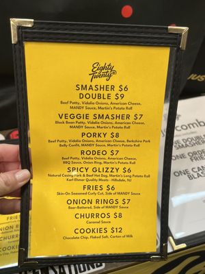 Menu photo 7 Eighty Twenty Westwood, NJ